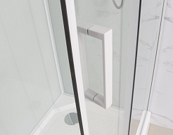 Frank Душевая кабина F408 white с крышей – фотография-9