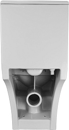 Azario Унитаз-моноблок Terni AZ-8618 безободковый с бачком с сиденьем микролифт белый – фотография-8