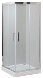 Aquanet  Душевой уголок "Delta Cube NPE1142" 100x100, прозрачное стекло – фотография-1