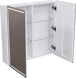 Mixline Мебель для ванной Вектор 80 Марго подвесная белая – фотография-14