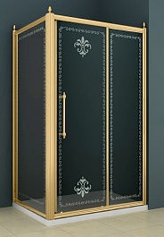 Cezares Душевой уголок RETRO-A-AH-11-30+120/90-SCORREVOLE-CP-G – фотография-1