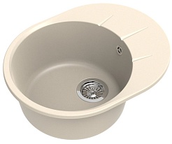Ewigstein Мойка кухонная Rund 45F крем – фотография-1