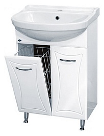 Misty Мебель для ванной Классик Нарцисс 55 L с Б/К – фотография-2