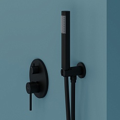 Sancos Душевой комплект Select SC3003MB черный матовый – фотография-6