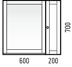 Corozo Тумба с раковиной Техас 80 – фотография-3