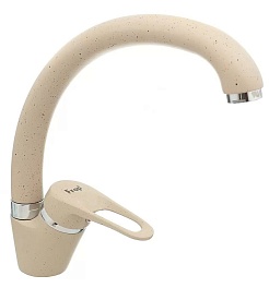 Frap Смеситель для кухни H13 F4113-9 песочный – фотография-1