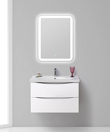 BelBagno Тумба с раковиной FLY 700 Bianco Lucido – фотография-4