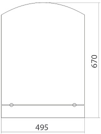 Mixline Зеркало Стиль Шанс-Люкс 49.5 – фотография-2
