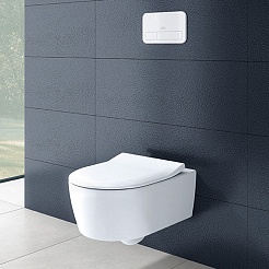 Villeroy & Boch Унитаз подвесной Avento 5656 RS01 – фотография-5