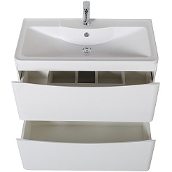 BelBagno Мебель для ванной Acqua 100 напольная Bianco Lucido – фотография-10