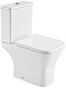 Azario Унитаз-компакт Nigel AZ-55T безободковый с бачком с сиденьем микролифт белый – картинка-7