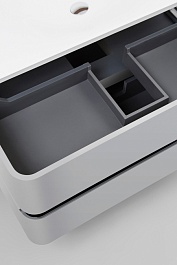 Am.Pm Мебель для ванной Sensation 80 R серый шелк – фотография-11