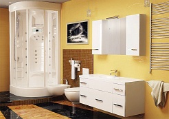 Aquanet Шкаф подвесной к зеркалу "Данте 25" L (156362) – фотография-3