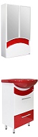 Mixline Мебель для ванной Радуга 52 красная