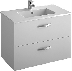 Jacob Delafon Тумба с раковиной "Ola 80" белый лак – фотография-1