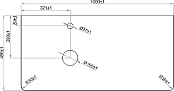 Misty Тумба с раковиной Роял 100 подвесная белая матовая – фотография-11