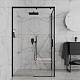 Paini Душевой уголок Dax 120х80 84YO12080 черный (YO) – картинка-8