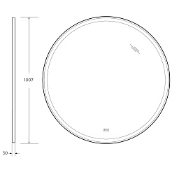 Cezares Зеркало Cadro 100 – фотография-12
