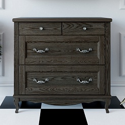 ValenHouse Комод Лиора 90 кальяри, фурнитура хром – фотография-1