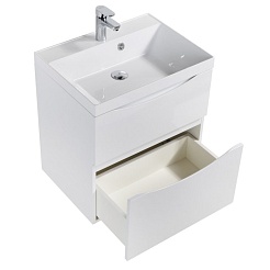 BelBagno Тумба с раковиной Marino-H60 60 Bianco Lucido – фотография-2