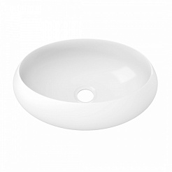 Teymi Раковина накладная в ванную Laina 48 глянцевая белая T51301 – фотография-2