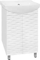 Style Line Тумба с раковиной Папирус 50 Люкс