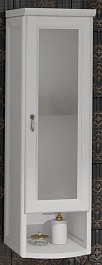 Opadiris Шкаф навесной Клио 30 R белый матовый – фотография-1