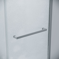 Grossman  Душевой уголок Style 100x70x195 профиль хром стекло шиншилла – фотография-9