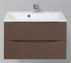 BelBagno Тумба с раковиной MARINO 800 Cioccolato Opaco – фотография-1