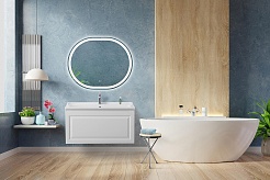 Cezares Тумба под раковину Giubileo 100 подвесная bianco lucido – фотография-10