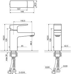 Excellent Смеситель Platania для раковины – фотография-4