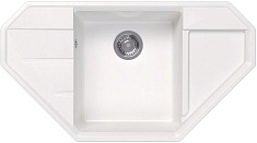 Dr. Gans Мойка кухонная Крона 910 угловая белая