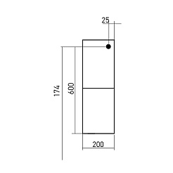 Mixline Модуль для тумбы Аврора 20 – фотография-3