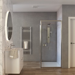 Taliente Душевая перегородка 90/195 TA-09-1CP – фотография-4