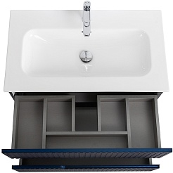 Cezares Тумба с раковиной Duet-N 80 подвесная CZR-8073-80 sapfiro – фотография-5