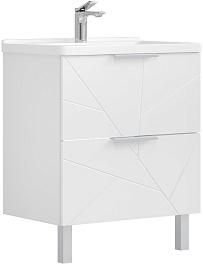 Volna Мебель для ванной Twing 80.2Y белая – фотография-4