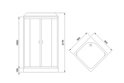 Royal Bath Душевая кабина RB 90HP4-MT – фотография-6