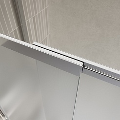 BelBagno Шторка на ванну 90/145 LUCE-VF-11-90/145-P-Cr – фотография-4