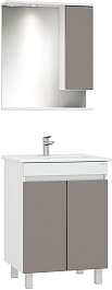 Onika Мебель для ванной Марви 60 белая/мокко – фотография-1