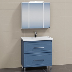 СанТа Мебель для ванной Венера 80 дуб адриатика – фотография-1