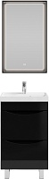 Водолей Мебель для ванной Лайт 50 черная