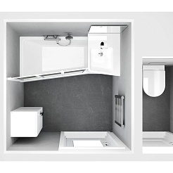 Ravak Акриловая ванна BeHappy II 170 R – фотография-2