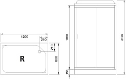 Royal Bath Душевая кабина RB 8120HP4-MM-R – фотография-7
