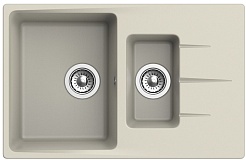 Ewigstein Мойка кухонная Gerd 60KF топаз – фотография-3