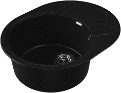 Dr. Gans Мойка кухонная Берта 620 черная – фотография-2