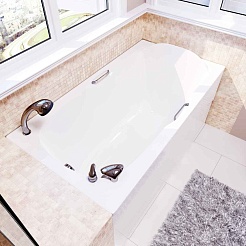 Фэма Ванна из литьевого мрамора Алассио 150 – фотография-4