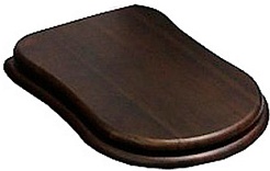 Cezares Крышка-сиденье Laredo CZR-165W-S-G с микролифтом, петли золото – фотография-1