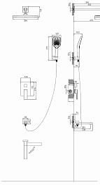 Mixline Душевая стойка 554236 хром – фотография-5