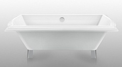 Magliezza Акриловая ванна на лапах  Riccarda  (174х77) ножки хром  – фотография-1