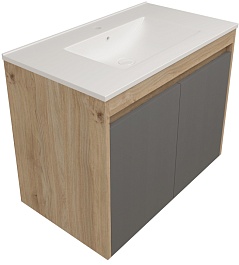 Teymi Фасад для тумбы Netta 80 графит – фотография-2